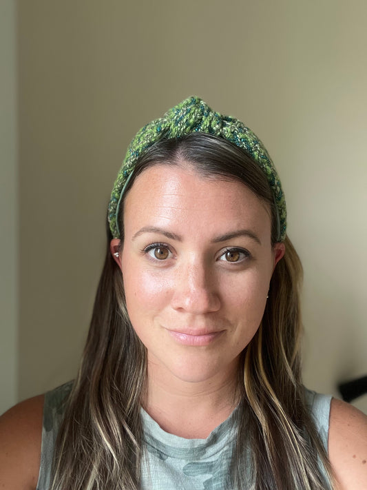 Tweed Knotted Headband