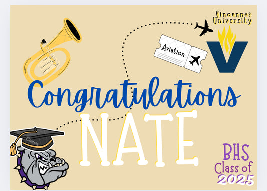 Graduation Banner-Nate