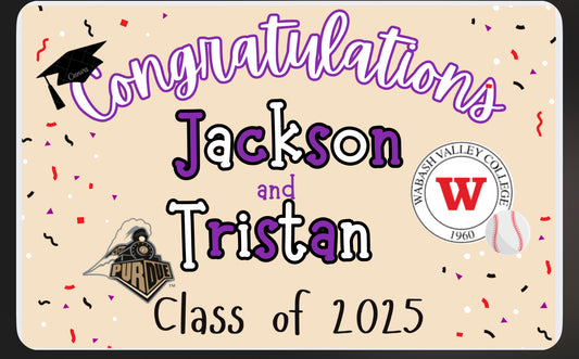 Jackson and Tristan Banner
