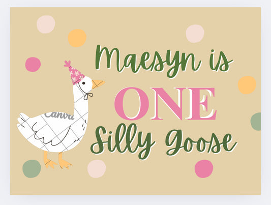 Silly Goose Banner