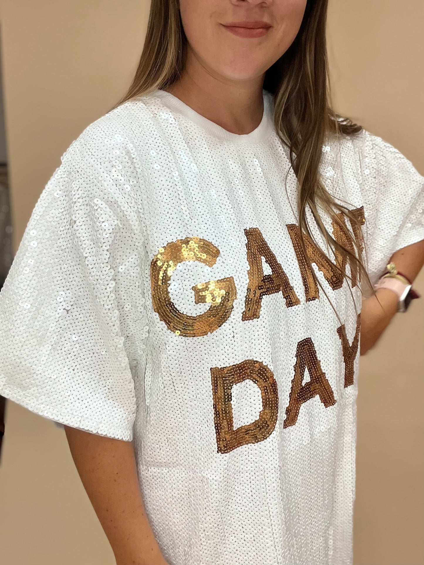 Game Day Sequin Tunic