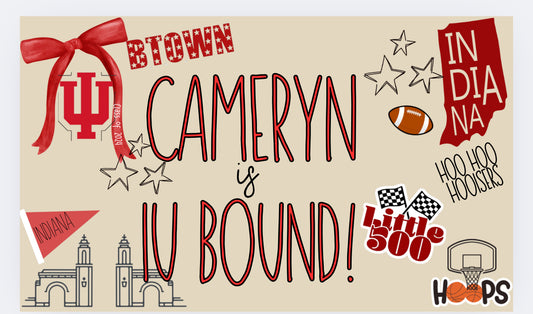 IU Bound Banner