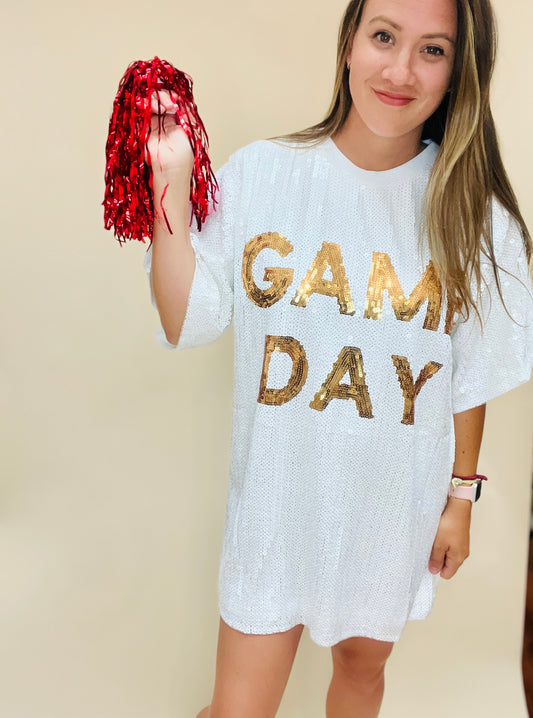 Game Day Sequin Tunic