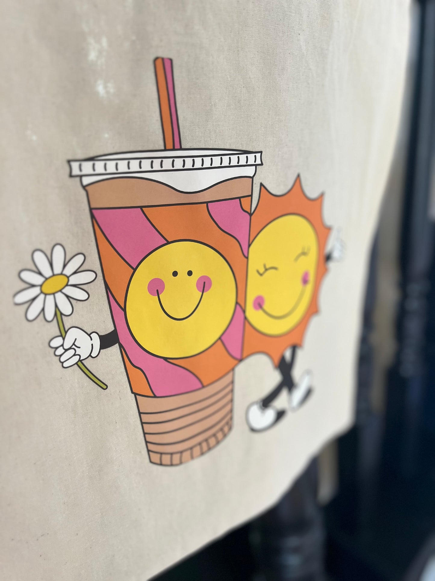 Tote Bag- Coffee and Sunshine