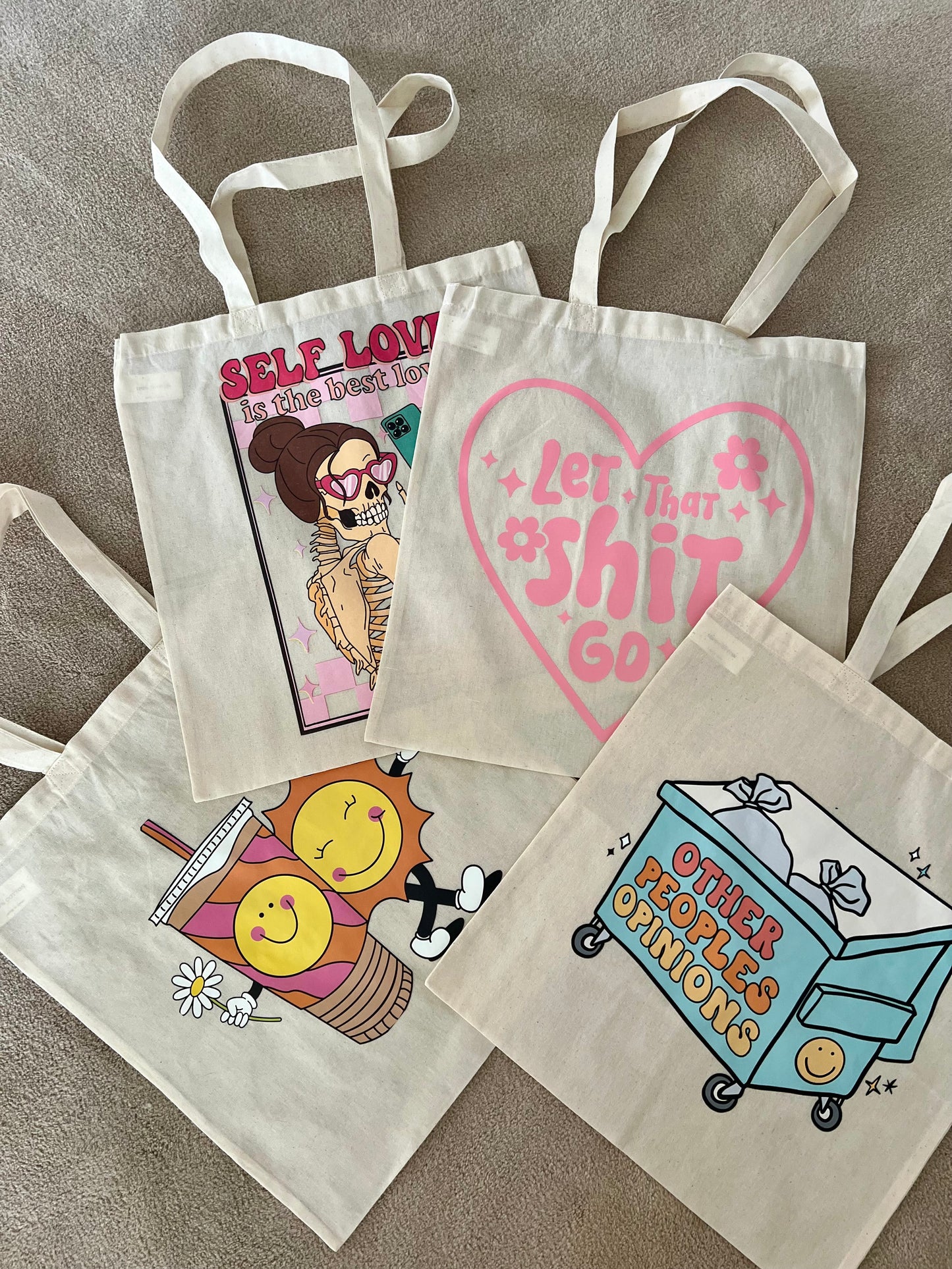 Tote Bag - Let that Shit Go