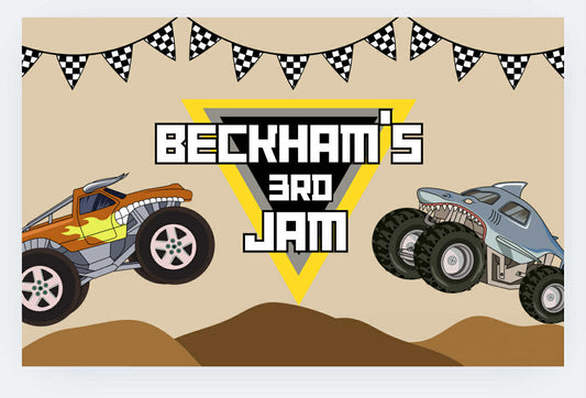 Monster Jam Banner